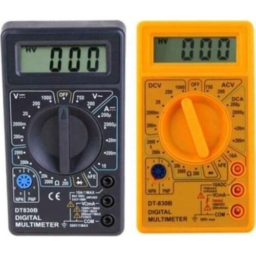 DT-830B LCD Digital Multimeter AC DC 750 1000V Voltmeter Ammeter Ohm Tester Meter Digital Multimeter