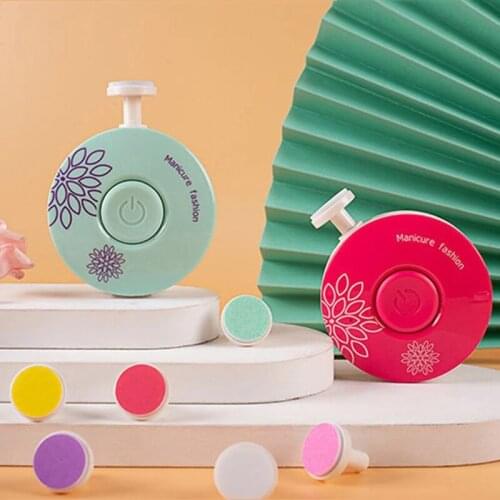 Baby Safe Nail Clipper Cutter Kids Nail Polisher Manicure Electric Nail Trimmer