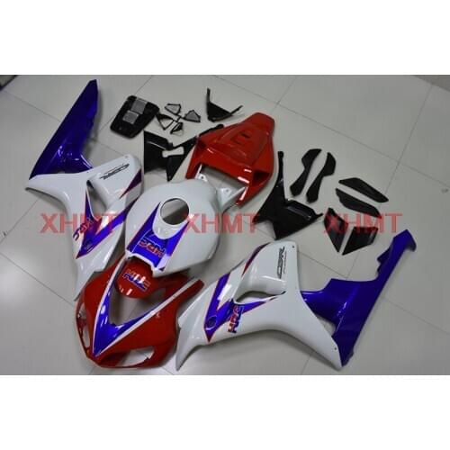 For CBR1000RR 2006 - 2007 Full Body Kits CBR1000RR 2006 Fairings CBR1000 RR 07 White Red Blue Plastic Fairings