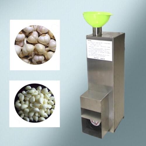Electric Garlic Peeler Commercial Automatic Garlic Peeling Machine Stainless Steel Fast Garlic Peel Commercial Garlic Peeler