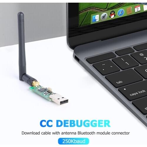 CC2531 Zigbee Emulator With Antenna Bluetooth Module Connector Downloader Cable Cc2531 Usb Programmer Sniffer CC-Debugger