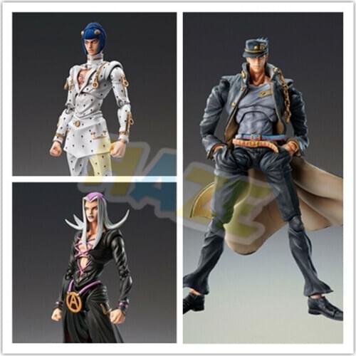 JoJos Bizarre Adventure Figure Bruno Bucciarati Leone Abbacchio Kujo Jotaro Figure Toys Collection