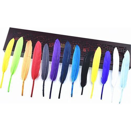 Beautiful Natural dyed duck/Goose Feather 100pcs/lot 10-15 cm DIY feathers for Crafts Accessories and Wedding decoration plumes