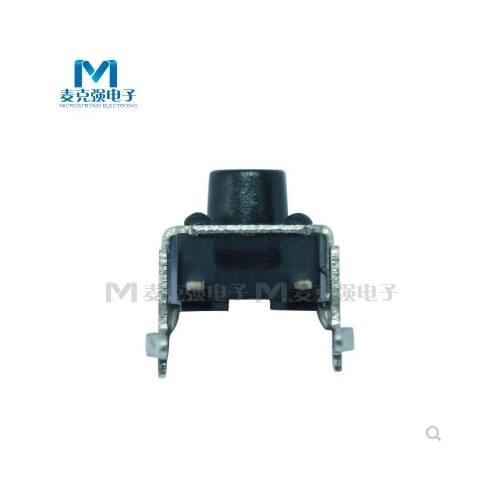 PCB Momentary Tactile Tact Push Button Switch Right Angle With stent 6*6*4.3/5/6/7/8/9/12mm 6x6x4.3/5/6/7/8/9/12 MM (20PCS/)
