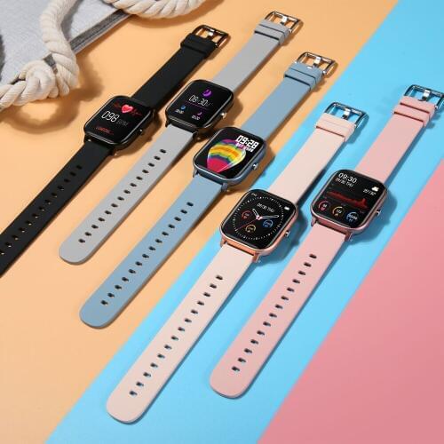 New 1.4 inch Smart Watch Men Full Touch Smartwatch Fitness Tracker Blood Pressure Fitness Tracker Smart Clock Women Smartwatch