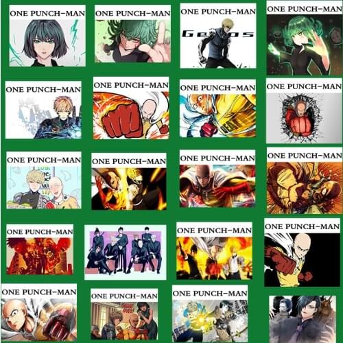 ONE PUNCH-MAN Iron On Patches Stripes Thermo Stickers On Clothes Application Of One Flower Applique Transfers For Clothing Anime