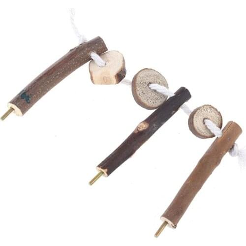 Pet Bird Parrot Cockatiel Stand Frame Parakeet Cage Ladder Climbing Hammock Swing Toys Hanging Accessories P15D