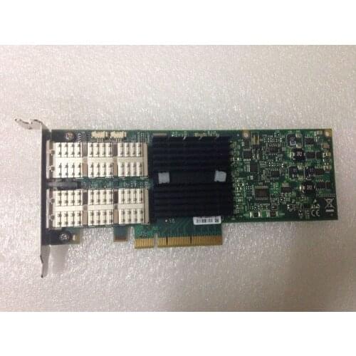 Mellanox MHRH2A-XSR Infiniband Dual Port PCIE Server Host Channel Adapter 10g LP