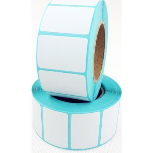 Direct Thermal Labels, 30mm x 20mm, White, Permanent Adhesive, Perforations Between labels, 700 Per Roll, 4 Rolls/2800 Labels