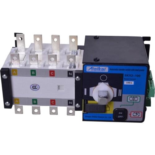 100A three phase genset ATS. automatic transfer switch 4P(ATS 100A)