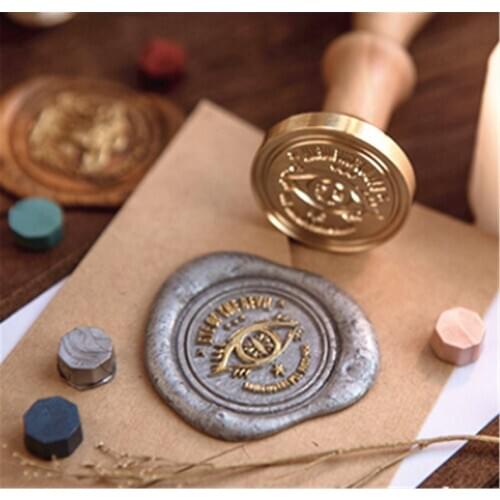 Eye of the demon Wax Seal Stamp personalized Wedding Invitation Wax Stamp mushroom seals stamp Custom Sealing Wax Stamp