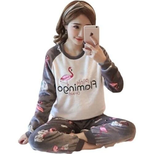 XUTAYIYUE Women's Fleece Pajamas
