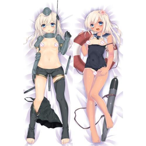 Japanese anime Decorative Hugging body pillow cover case Kantai Collection Double-Sided 2Way 2WT 50X160CM