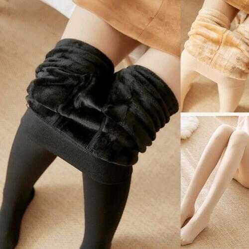Women Warm Cashmere Wool Tights Pantyhose Seamless Winter Spring Fashion New Ladies Hot Sale Tights