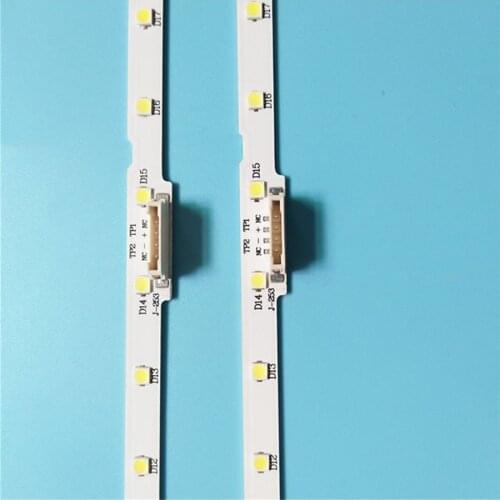 2PCS LED PARA TV SAMSUNG BN61-15482A PANEL CY-NN043HGAV2H MODELOS UN43NU7100F UN43NU7100FXZA UN43NU7100K UE43NU7020 UE43NU7440