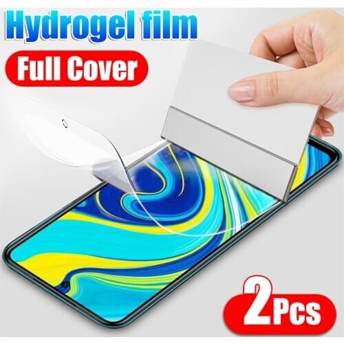 9999D Hydrogel Soft Film For Xiaomi Redmi Note 5 7 8 Pro 8T K30 Pro Note 9S Pro Redmi 9 7A 9C NFC Cover Screen Protector Film