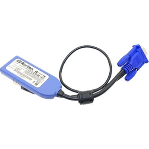 D2CIM-VUSB VGA + USB KVM Switch Cable Adapter Virtual Media Cable Module KX II USB CIM For Raritan