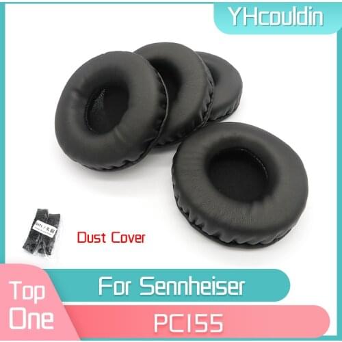 Earpads for Sennheiser PC155 Headphones Earpad Cushions Covers PU Ear Pad Replacement