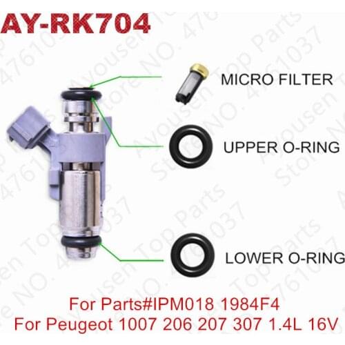 Free Shipping 4sets For Peugeot 1007 206 207 307 Parts# 1984F4 IPM018 For AY-RK704
