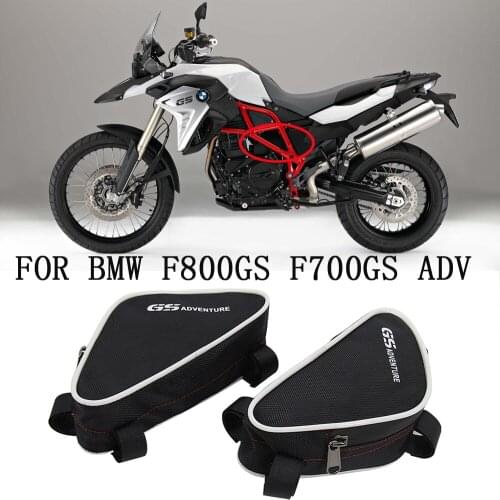 FOR BMW F800GS F700GS Adventure Motorcycle Toolbox Frame Crash Bar Bags Tool Placement Travel bag Saddle Bag F 800GS F 700GS ADV