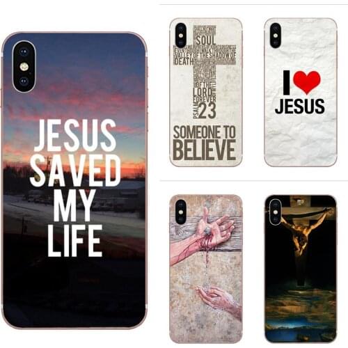 Christian Jesus The Cross Colourful For Samsung Galaxy A10 A20 A30 30S A40 A50 A50S A60 A70 A70S A80 A20E A51 A71 A9 2018