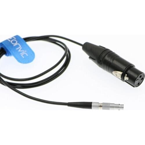 Z CAM E2 or ARRI Alexa Mini Camera Audio Input Cable Neutrik XLR 3 Pin Female to 00B 5 Pin