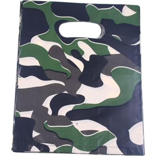 Fashion Camouflage Outdoor Present Packaging Favor Clothing Package 100pcs/lot 20*25cm Wholesale