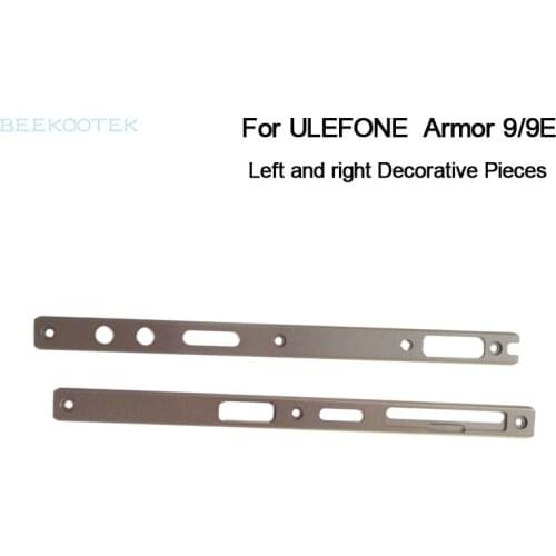 New Original Ulefone Armor 9,Armor 9E Left Right Decorative Metal Side Part Sidebar Middle Frame Parts For Ulefone Armor 9 Phone