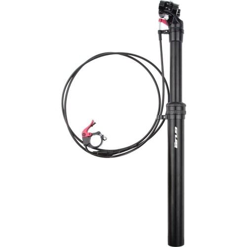 GUB Mountain Bicycle Seatpost Adjustable Suspension Dropper Seat Post 27.2 31.6 External Cable Remote 100mm Travel MTB Bike Part