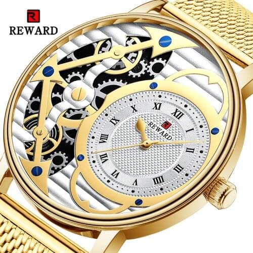 Reward Mens Watches 2020 modern Luxury Ultra-Thin Waterproof Quartz Watches Men Sports Watches Business Male Wrist Watch