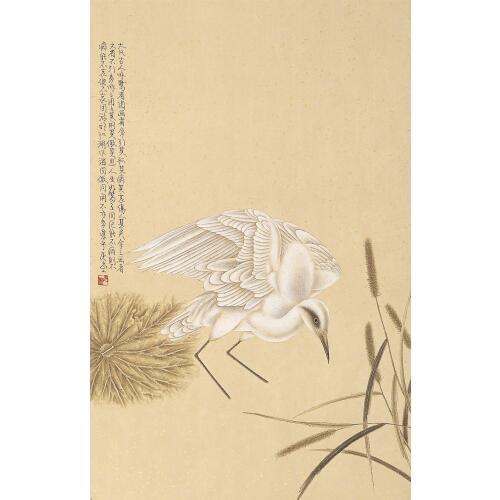 Canvas Art Picture Print Painting Chinese Watercolor Flowers and Birds Oil Painting on Canvas Wall Art Picture for Home Decor