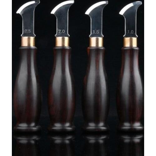 Handmade Leather Edge Press Leather Sandalwood Edge Liner Diy Edge Press Groove Press