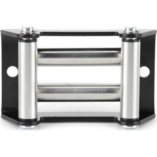 Heavy Duty Winch Roller Fairlead Galvanize 110mm/4.3in Hole Distance with Strong Construction Metal Fairlead New