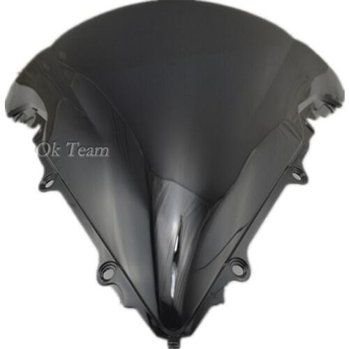 Double Bubble Windshield WindScreen 03-05 600 R6 2003-2005 2004 Black/Blue/Transparent/Silver/Iridium ABS