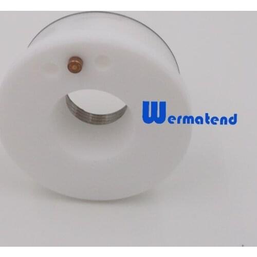Wermatend 30pcs/lot wholesale ceramic laser nozzle holder machinable ceramic part P00571-1051-00001 Free shipping DHL or EMS