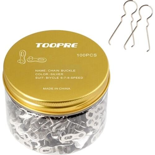 Bike Chain Link Bicycle Missing Link Connector Set Bike Chain Quick Release Buckle for MTB Road Bike