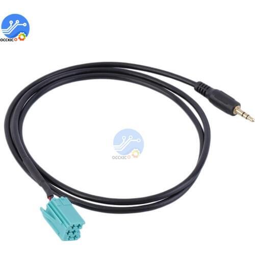 1M 3.5mm Jack Aux Input Adapter Terminal Audio Cable Wire Connector Converter