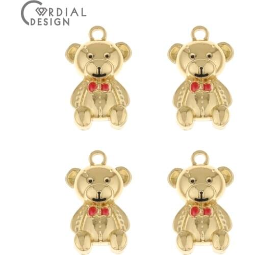 Cordial Design 100Pcs 11*17MM Jewelry Accessories/Pendants/Animal Shape/DIY Making/Jewelry Findings & Components/Hand Made