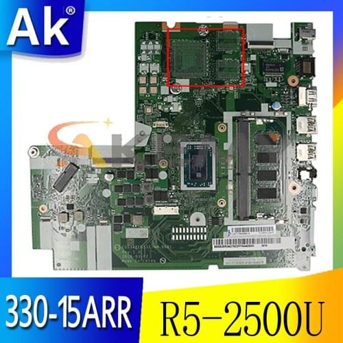 Akemy For Lenovo 330-15ARR Laptop Motherboard NM-B681 Motherboard CPU R5-2500U RAM 4GB Tested testing FRU 5B20R34285 5B20R34278