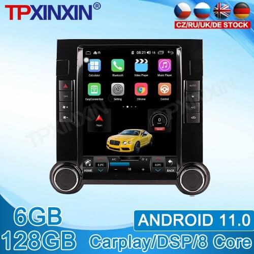 Android 11.0 6G+128GB Carplay For Volkswagen Touareg 2003 -2010 Multimedia Player Radio DSP Tape Recorder Video Navigation GPS