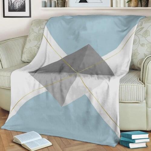 Golden Moon 3D Printed Velvet Plush Throw Fleece Blanket Bedspread Sherpa Blanket Home Decora