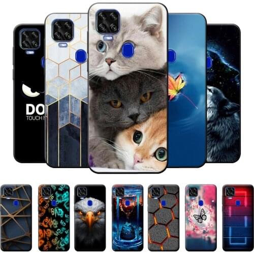 For ZTE Blade V2020 Case Cover ZTE Blade V2020 Case ZTE V2020 Silicone Soft Animal Phone Cover Case For ZTE Blade V2020 Bumper