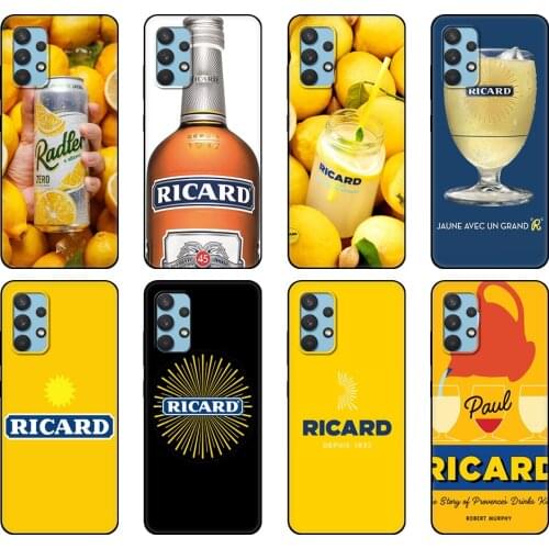 Black tpu Case For Samsung galaxy A32 A42 A52 A72 4g 5g S21 PLUS ultra back cover Ricard