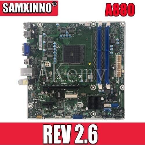 For HP A880 motherboard MS-7906 REV 2.6 808920-002 mainboard Fully tested