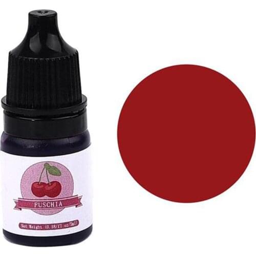 Epoxy Resin Color Dye Pigment 24 Colors Condensed Liquid Colorant with Frangrance Dropper Design for DIY Crafts 5ML XHC88