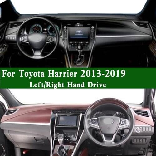 Fits Toyota Harrier XU60 Elegance Gs 2013 2014 2015 2016 2017 2018 2019 Dashmat Dashboard Cover Pad Dash Mat Carpet Ornaments