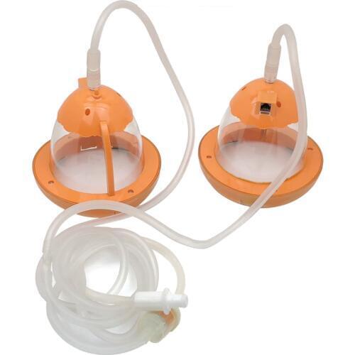 Silicon Pipe Breast Cups Connection with Y shape Connector for Breast Enlarge Beauty Device Vacuum Cupping Therapy Machine