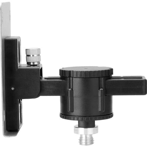 12/16 Lines Laser Level Bracket 360 Degree Rotation 15°Tilt Angle Adjustable Laser Level Wall-mounted Bracket With Iron Board