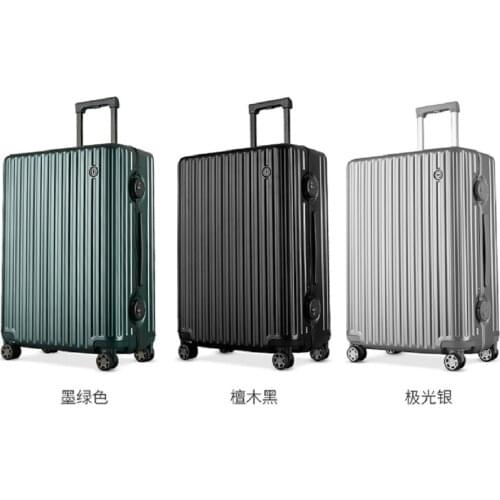 Hot Selling Suitcase Carry On Luggage Set 100% Aluminum TSA Trolley Suitcase Metal Luggage(24Inches)