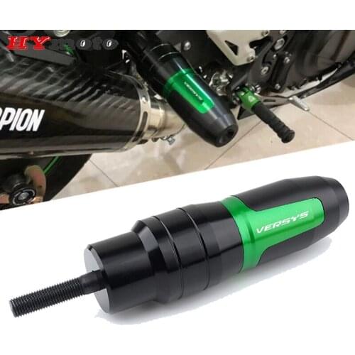 Hot Deals High Quality Motorcycle CNC Accessories Crash Pads Exhaust Sliders Protector For Kawasaki VERSYS 650 1000 2018-2020